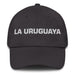 La Uruguaya The Uruguayan Mexican Spanish Pride Gift Regalo Dad Hat Mexicada Dark Grey