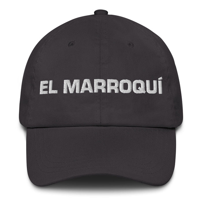 El Marroquí The Moroccan Mexican Spanish Pride Gift Regalo Dad Hat Mexicada Dark Grey