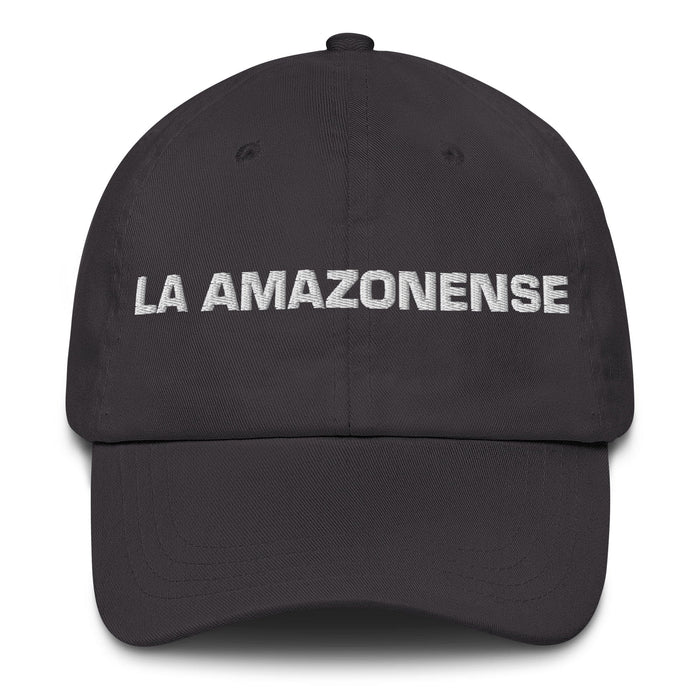 La Amazonense The Amazonas Resident Mexican Spanish Pride Gift Regalo Dad Hat Mexicada Dark Grey