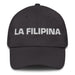 La Filipina The Filipino Mexican Spanish Pride Gift Regalo Dad Hat Mexicada Dark Grey