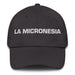 La Micronesia The Micronesian Mexican Spanish Pride Gift Regalo Dad Hat Mexicada Dark Grey