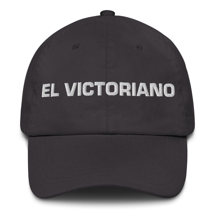 El Victoriano The Victorian Mexican Spanish Pride Gift Regalo Dad Hat Mexicada Dark Grey