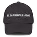 El Nashvilliano The Nashvillian Mexican Spanish Pride Gift Regalo Dad Hat Mexicada Dark Grey