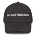 La Austiniense The Austin Resident Mexican Spanish Pride Gift Regalo Dad Hat Mexicada Dark Grey