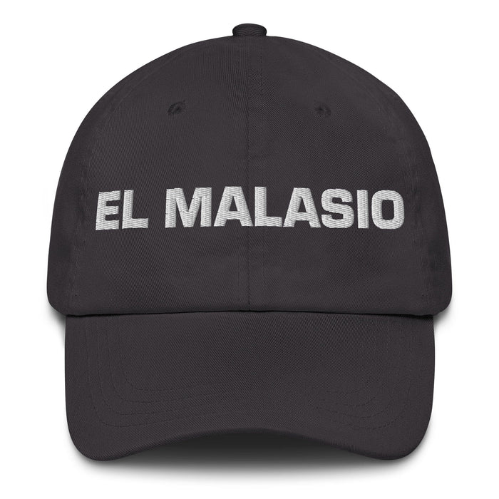 El Malasio The Malaysian Mexican Spanish Pride Gift Regalo Dad Hat Mexicada Dark Grey