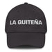 La Quiteña The Quito Resident Mexican Spanish Pride Gift Regalo Dad Hat Mexicada Dark Grey