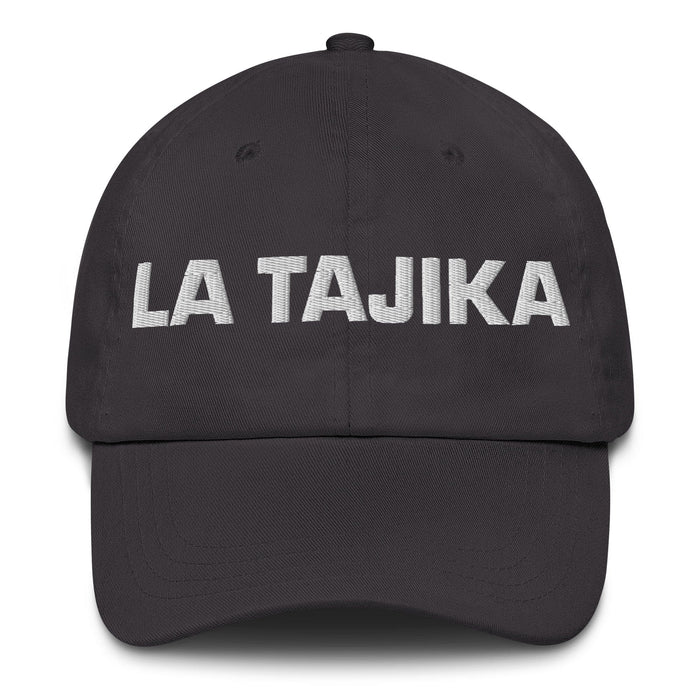 La Tajika The Tajik Mexican Spanish Pride Gift Regalo Dad Hat Mexicada Dark Grey