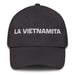 La Vietnamita The Vietnamese Mexican Spanish Pride Gift Regalo Dad Hat Mexicada Dark Grey