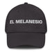 El Melanesio The Melanesian Mexican Spanish Pride Gift Regalo Dad Hat Mexicada Dark Grey