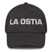 La Ostia The Surprised One Mexican Spanish Pride Gift Regalo Dad Hat Mexicada Dark Grey