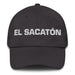 El Sacatón The Coward Mexican Spanish Pride Gift Regalo Dad Hat Mexicada Dark Grey