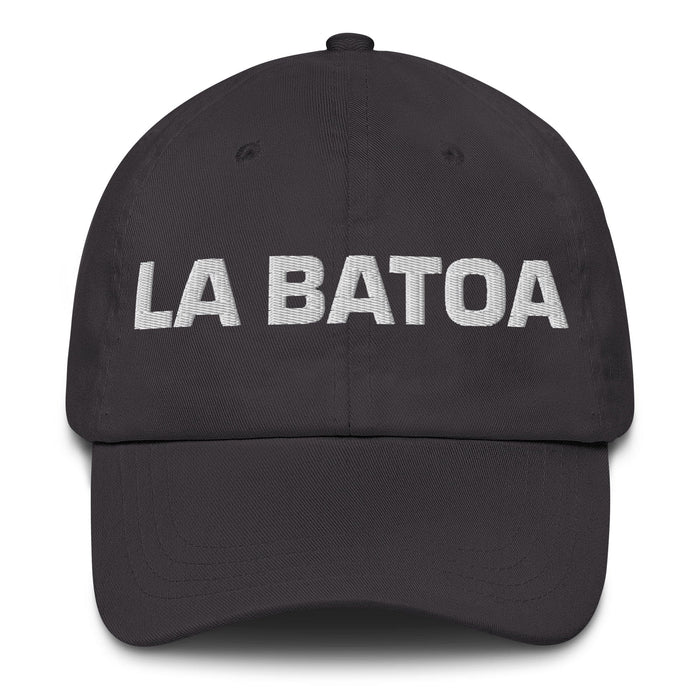 La Batoa The Guy Mexican Spanish Pride Gift Regalo Dad Hat Mexicada Dark Grey