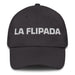 La Flipada The Amazed One Mexican Spanish Pride Gift Regalo Dad Hat Mexicada Dark Grey