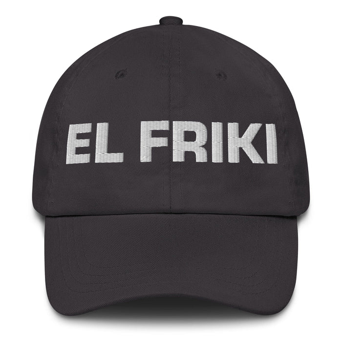 El Friki The Geek Mexican Spanish Pride Gift Regalo Dad Hat Mexicada Dark Grey