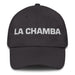 La Chamba The Worker Mexican Spanish Pride Gift Regalo Dad Hat Mexicada Dark Grey