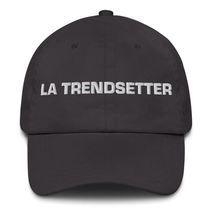 La Trendsetter The Trendsetter Mexican Spanish Pride Gift Regalo Dad Hat Mexicada Dark Grey