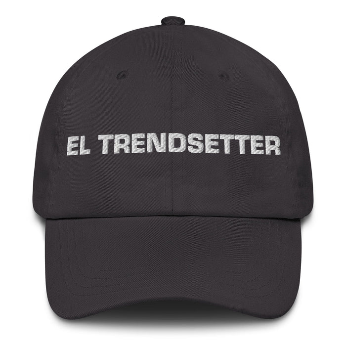 El Trendsetter The Trendsetter Mexican Spanish Pride Gift Regalo Dad Hat Mexicada Dark Grey