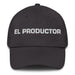 El Productor The Producer Mexican Spanish Pride Gift Regalo Dad Hat Mexicada Dark Grey