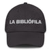 La Bibliófila The Book Lover Mexican Spanish Pride Gift Regalo Dad Hat Mexicada Dark Grey