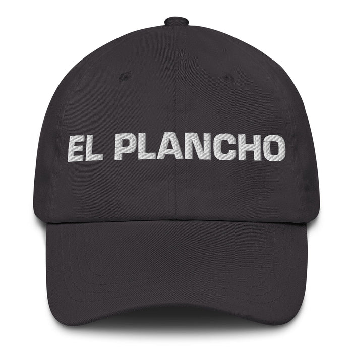 El Plancho The Well-Dressed Mexican Spanish Pride Gift Regalo Dad Hat Mexicada Dark Grey