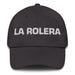 La Rolera The Roller Mexican Spanish Pride Gift Regalo Dad Hat Mexicada Dark Grey