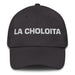 La Choloita The Little Chola/Cholo Mexican Spanish Pride Gift Regalo Dad Hat Mexicada Dark Grey