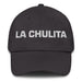 La Chulita The Cute One Mexican Spanish Pride Gift Regalo Dad Hat Mexicada Dark Grey