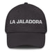 La Jaladora The Hard Worker Mexican Spanish Pride Gift Regalo Dad Hat Mexicada Dark Grey