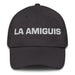 La Amiguis The Bestie Mexican Spanish Pride Gift Regalo Dad Hat Mexicada Dark Grey