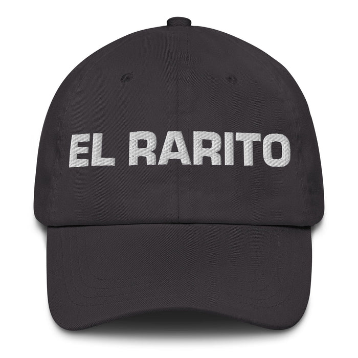 El Rarito The Weird One Mexican Spanish Pride Gift Regalo Dad Hat Mexicada Dark Grey