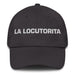 La Locutorita The Little Announcer Mexican Spanish Pride Gift Regalo Dad Hat Mexicada Dark Grey