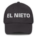 El Nieto The Granddaughter / The Grandson Mexican Spanish Pride Gift Regalo Dad Hat Mexicada Dark Grey