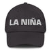 La Niña The Girl / The Boy Mexican Spanish Pride Gift Regalo Dad Hat Mexicada Dark Grey