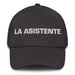 La Asistente The Assistant Mexican Spanish Pride Gift Regalo Dad Hat Mexicada Dark Grey