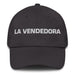 La Vendedora The Salesperson Mexican Spanish Pride Gift Regalo Dad Hat Mexicada Dark Grey