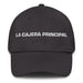 La Cajera Principal The Head Cashier Mexican Spanish Pride Gift Regalo Dad Hat Mexicada Dark Grey