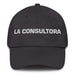 La Consultora The Consultant Mexican Spanish Pride Gift Regalo Dad Hat Mexicada Dark Grey