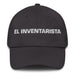 El Inventarista The Inventory Clerk Mexican Spanish Pride Gift Regalo Dad Hat Mexicada Dark Grey