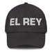 El Rey The Queen / The King Mexican Spanish Pride Gift Regalo Dad Hat Mexicada Dark Grey