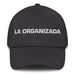 La Organizada The Organized One Mexican Spanish Pride Gift Regalo Dad Hat Mexicada Dark Grey