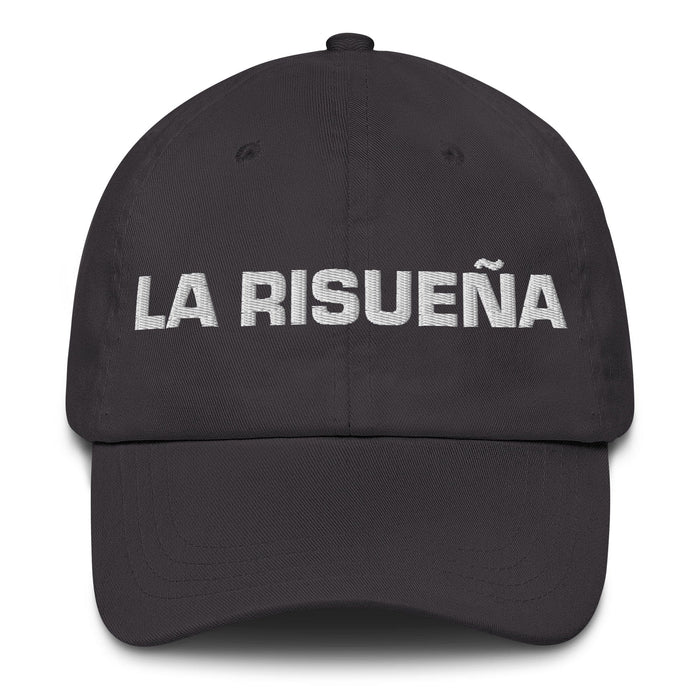 La Risueña The Smiley One Mexican Spanish Pride Gift Regalo Dad Hat Mexicada Dark Grey