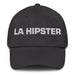 La Hipster The Hipster Mexican Spanish Pride Gift Regalo Dad Hat Mexicada Dark Grey