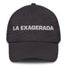 La Exagerada The Exaggerator Mexican Spanish Pride Gift Regalo Dad Hat Mexicada Dark Grey