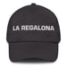 La Regalona The Gift-Giver Mexican Spanish Pride Gift Regalo Dad Hat Mexicada Dark Grey