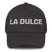 La Dulce The Sweet One Mexican Spanish Pride Gift Regalo Dad Hat Mexicada Dark Grey