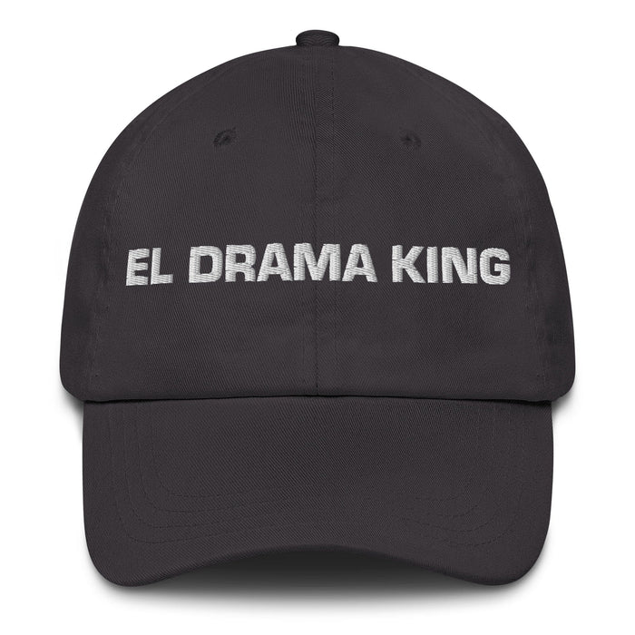 El Drama King The Drama Queen / The Drama King Mexican Spanish Pride Gift Regalo Dad Hat Mexicada Dark Grey