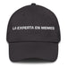 La Experta En Memes The Meme Expert Mexican Spanish Pride Gift Regalo Dad Hat Mexicada Dark Grey