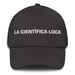 La Científica Loca The Mad Scientist Mexican Spanish Pride Gift Regalo Dad Hat Mexicada Dark Grey