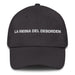 La Reina Del Desorden The Queen / King Of Chaos Mexican Spanish Pride Gift Regalo Dad Hat Mexicada Dark Grey