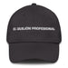 El Quejón Profesional The Professional Complainer Mexican Spanish Pride Gift Regalo Dad Hat Mexicada Dark Grey